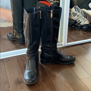 Tommy Hilfiger Tall Black Boots